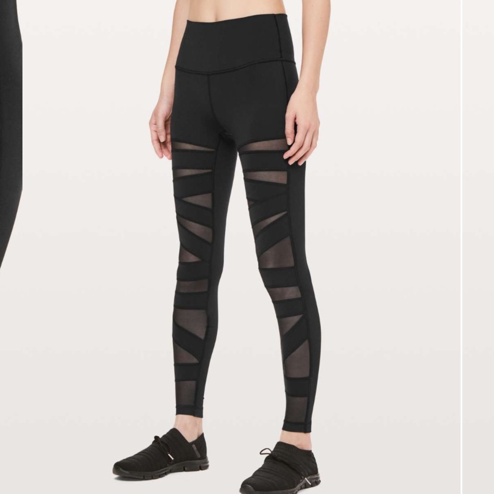 Lululemon Wunder Under Pant (High-Rise) Tech Mesh 28”